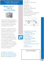 Uniflo 4 Plus Slim Macerator Pump