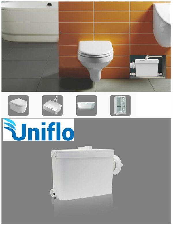 Uniflo Hideaway Plus Macerator Pump