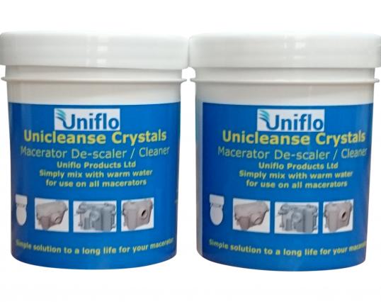 Unicleanse Crystals Macerator Pump De-Scaler Cleaner