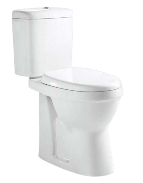 High Raised Toilet Pan, Cistern and Seat - Comfort for the Less Abled - Uniflo