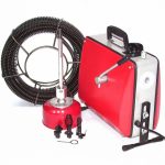 Drain cleaning machine kit