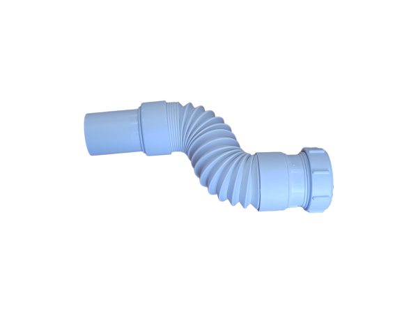 Flexible Waste Water Inlet Pipe Comp to Spigot 1.1/2 (40mm)
