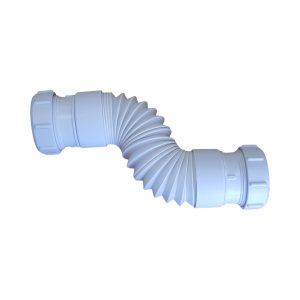 Flexible Waste Water Inlet Pipe Comp to Comp 1.1/2 (40mm)
