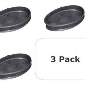 Macerator Rubber Diaphragm Membrane Oval Set Of 3