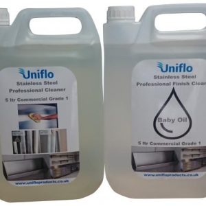 Stainless Steel Cleaner & Baby Oil Finisher 2 X 5Ltr