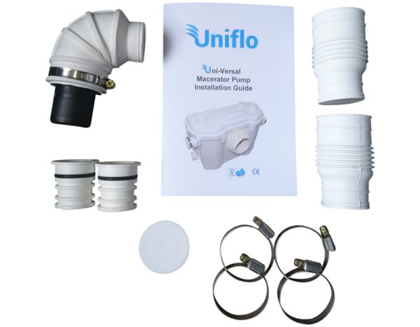 Uniflo Universal Pro 32mm Discharge Macerator Pump