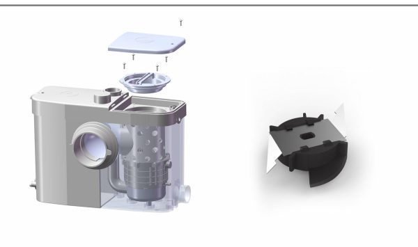 Uniflo 4 Plus Slim Macerator Pump