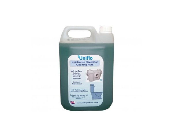 Unicleanse Macerator De-Scaler Cleaner 5Lt Bottle