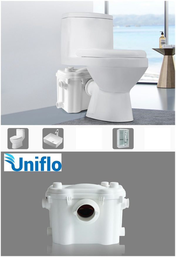 Uniflo Universal Pro 22mm Discharge Macerator Pump