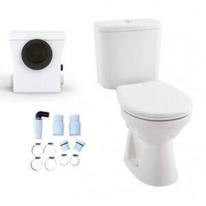 toilet macerator combo package combination set