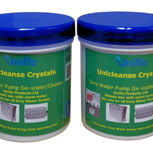 Unflo unicleanse cleaning crystals for greywater pumps